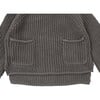 Stella Rib Knit Sweater, Dark Taupe - Sweaters - 5