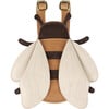 Mur Bee Classic Leather Backpack, Camel - Backpacks - 1 - thumbnail