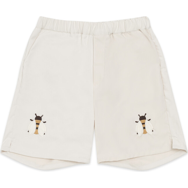Mees Bee Upf 50+ Swim Shorts, Cream
