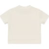 Miro Crew Neck Short Sleeve 2-Split Hem T-Shirt, Soft Lily - T-Shirts - 2