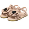 Iles Fields Anemone Leather Sandals, Coral Betting - Sandals - 1 - thumbnail