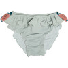 Sisi Watermelon Patch Ruffle Waist & Trim Swimming Briefs, Desert Sage - Two Pieces - 1 - thumbnail