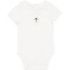 Scott Bee Love Sleeve Bodysuit, Off-White - Onesies - 1 - thumbnail