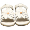 Iles Fields Daisy Leather Sandals, Off-White - Sandals - 3