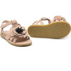 Iles Fields Anemone Leather Sandals, Coral Betting - Sandals - 6