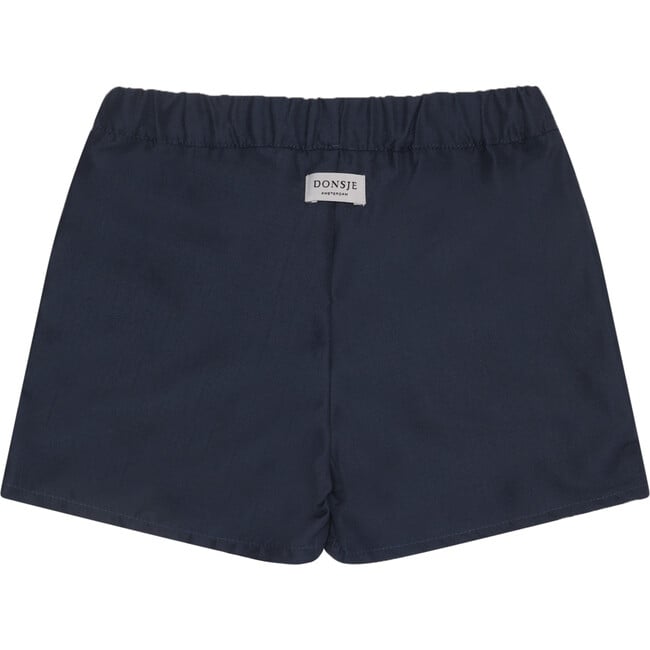 Seba Whale Swim Shorts, Navy - Swim Trunks - 3