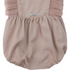 Odine Tulle Ruffle Shoulder Bubble Playsuit, Vintage Rose - Onesies - 7