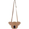 Britta Koala Classic Nubuck Purse, Truffle - Bags - 2