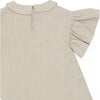 Capucine Butterfly Sleeve A-Line Dress, Soft Sand - Dresses - 4