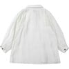 Lundi Peter Pan Collar A-Line Blouse, Lily White - Blouses - 3