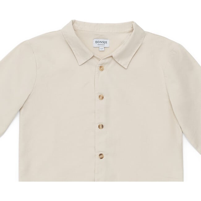 Liewk Long Sleeve Shirt, Birch - Shirts - 4