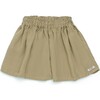 Jorin Wide Leg Flowy Shorts, Khaki Green - Shorts - 1 - thumbnail