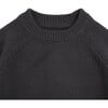 Loeke Koala Embroidered Single Front Pocket Sweater, Cloudy Grey - Sweaters - 4