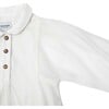 Lundi Peter Pan Collar A-Line Blouse, Lily White - Blouses - 6