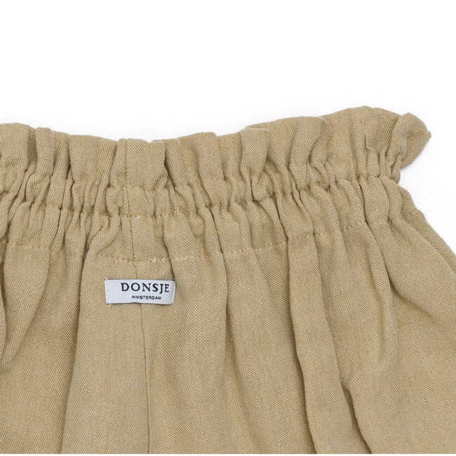 Klea Ruffle Hem Bloomers, Khaki Green - Bloomers - 4