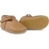 Elia Nubuck T-Bar Shoes, Caramel - Crib Shoes - 4