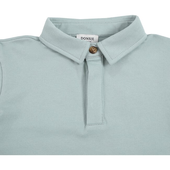 Eliott Polo Shirt, Cloud Blue - Polo Shirts - 4