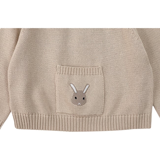 Loeke Bunny Sweater, Macaroon - Sweaters - 5