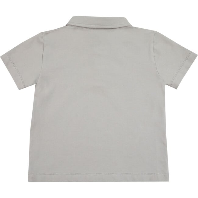 Eliott Polo Shirt, Silver Grey - Polo Shirts - 2