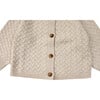 Loena Cable Knit Drop Shoulder Cardigan, Soft Sand - Cardigans - 5