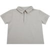 Eliott Polo Shirt, Silver Grey - Polo Shirts - 3