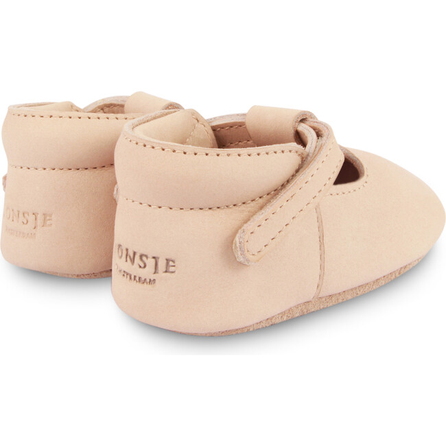 Elia Nubuck T-Bar Shoes, Powder - Crib Shoes - 4