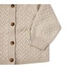 Loena Cable Knit Drop Shoulder Cardigan, Soft Sand - Cardigans - 6