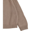 Loeke Bear Single Pocket Drop Shoulder Sweater, Hazelnut - Sweaters - 6