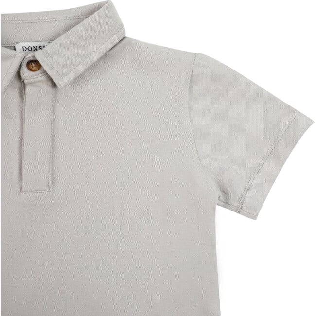 Eliott Polo Shirt, Silver Grey - Polo Shirts - 6