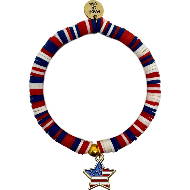 Patriotic Bracelet, USA Star