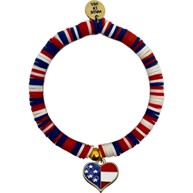 Patriotic Bracelet, Heart