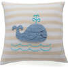 Whale Pillow - Decorative Pillows - 1 - thumbnail