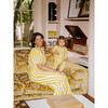 *Exclusive* Retro Stripe Kids Pajamas, Yellow Stripe - Pajamas - 6