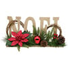 Wood Noel Floral Sign - Accents - 1 - thumbnail