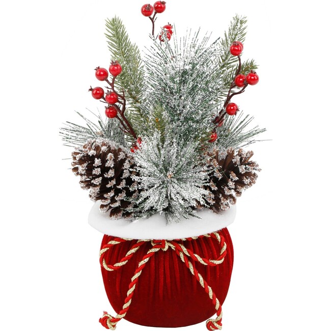 Christmas Tree Gift Bag Accent