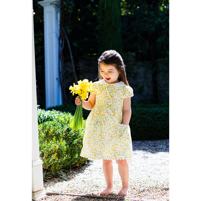 Lucy Dress, Yellow - Dresses - 2