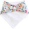 Liberty of London Baby Bandana Bib, Betsy Grey - Bibs - 3