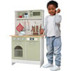 Little Chef Boston Modern Play Kitchen, White - Play Kitchens - 1 - thumbnail