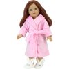 18'' Doll Bunny Slippers, White - Doll Accessories - 1 - thumbnail