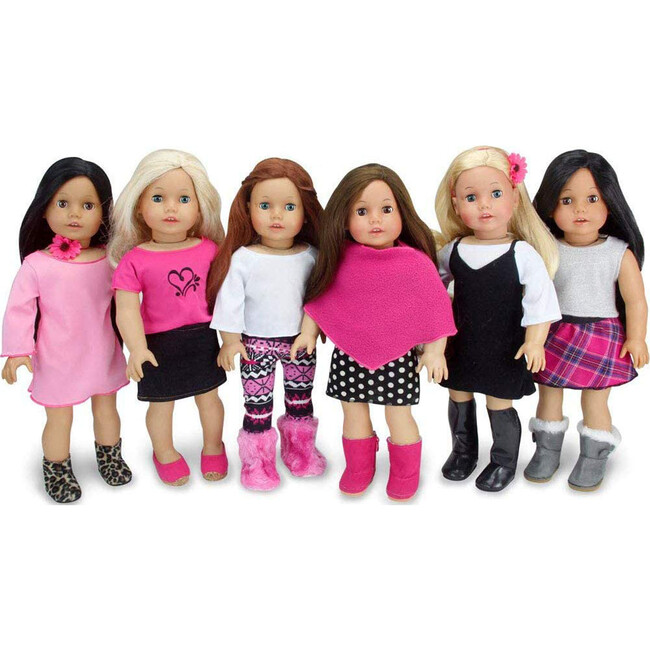 18" Doll Price Conscious  Spring Set, Pink