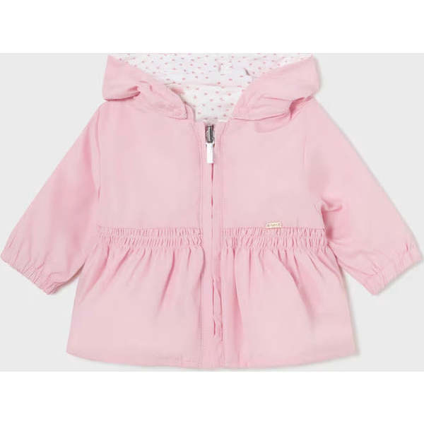 Reversible Windbreaker Jacket, Pink - Jackets - 1
