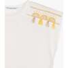 Tassel Embroidered T-Shirt, White - T-Shirts - 3