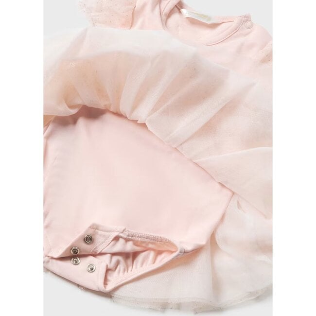 Teacup Tulle Dress & Headband, Pink - Dresses - 5