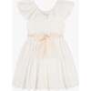 Lace Ruffle Summer Dress, White - Dresses - 4