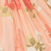 Floral Summer Dress, Peach - Dresses - 4