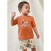 3pc Fun Print Outfit, Orange - Mixed Apparel Set - 2