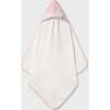 Hooded Cotton Towel, White - Towels - 1 - thumbnail