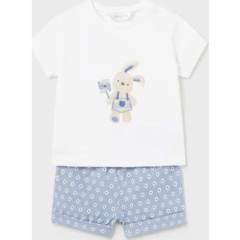 Bunny Graphic Outfit, White