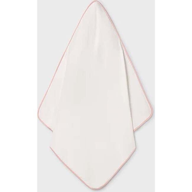 Hooded Cotton Towel, White - Towels - 2