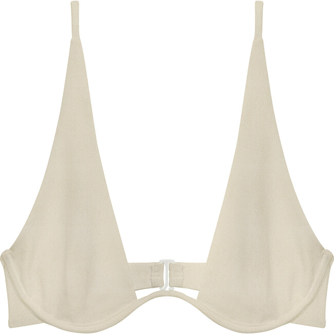 Women's Paloma Underwire Bikini Top, Sandstone Terry Sheen